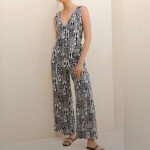 The Odells Maddie Mixed Print Jumpsuit XS